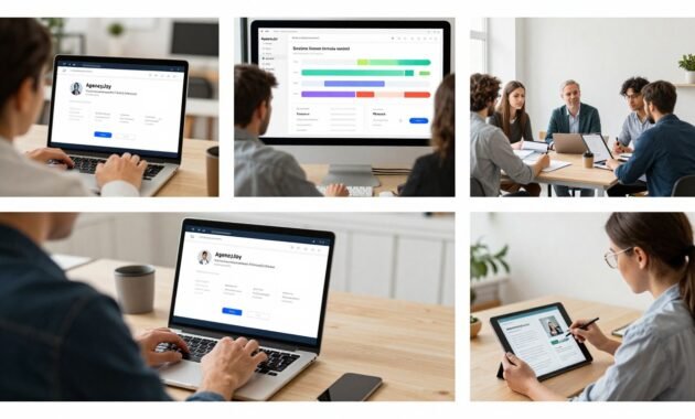 Various professionals using AgencyJoy for their business needs