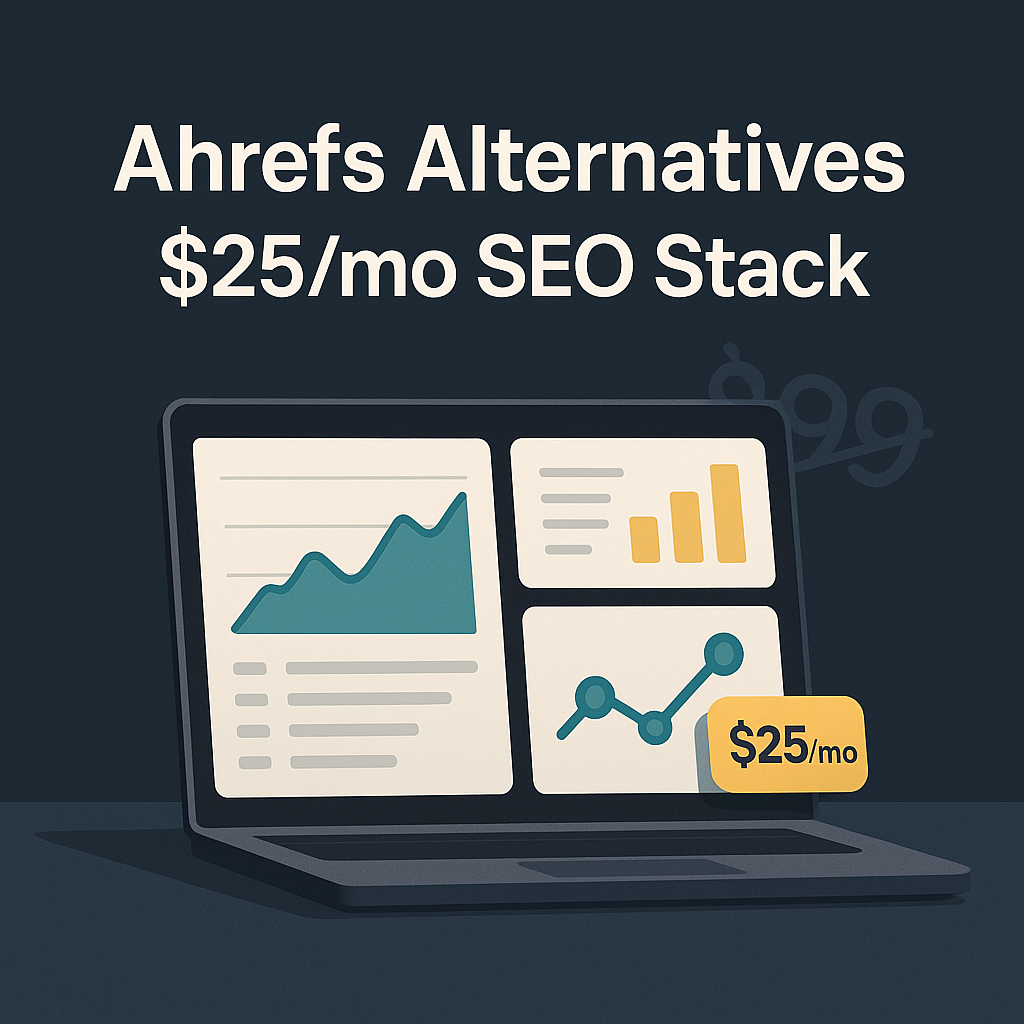 Ahrefs Alternatives: The $25/Month SEO Stack I Use