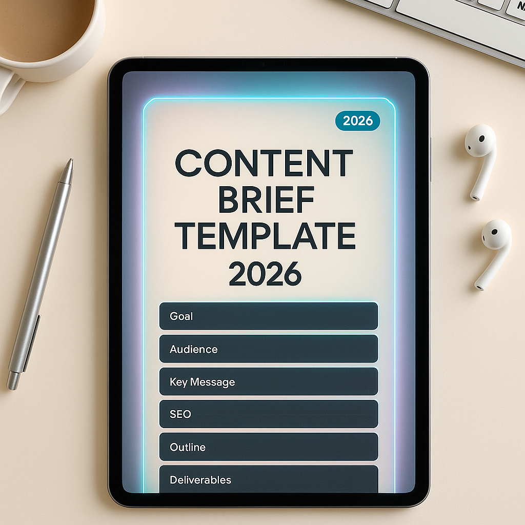The Only Content Brief Template I Need in 2026