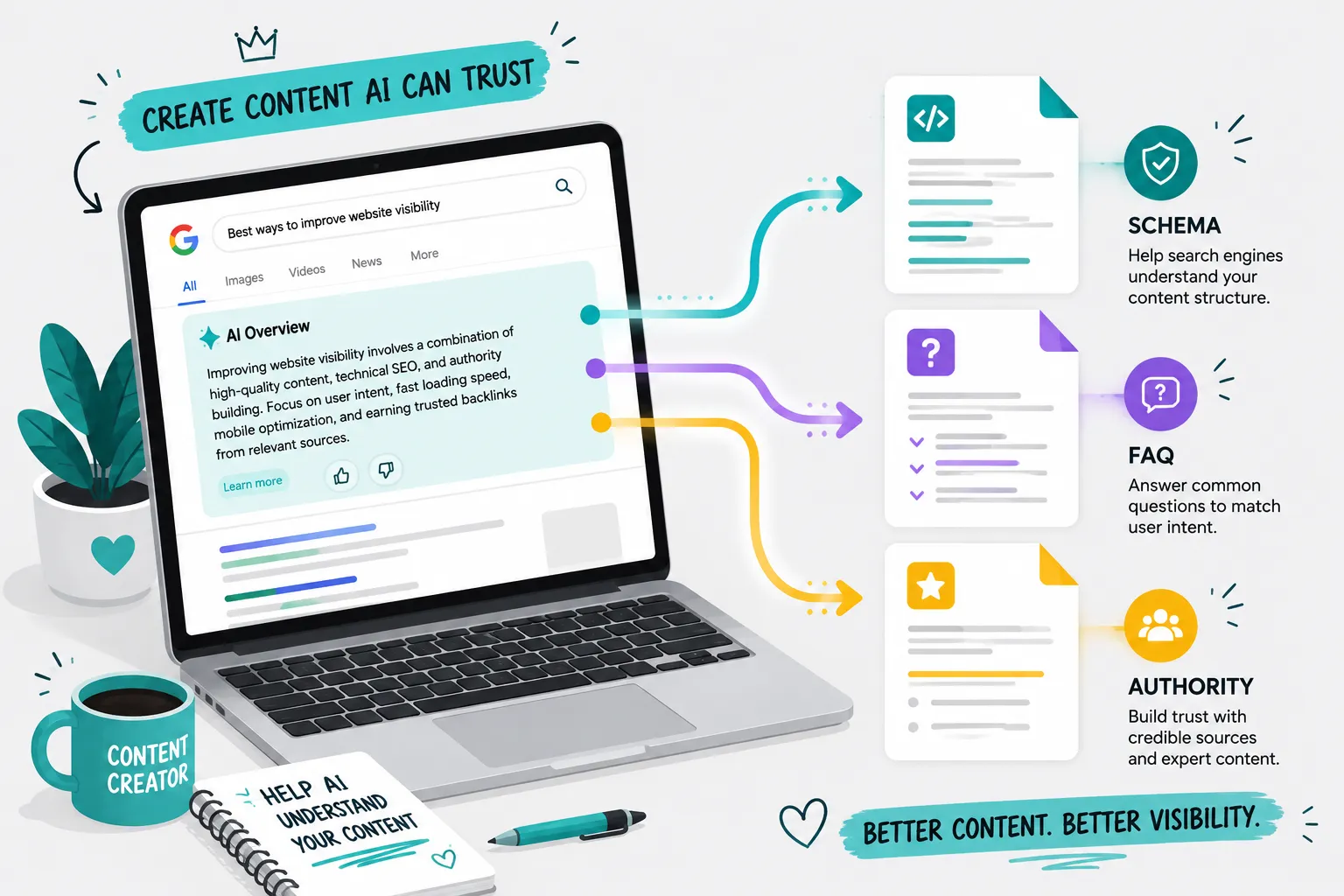 How to Get Your Content Into Google AI Overviews