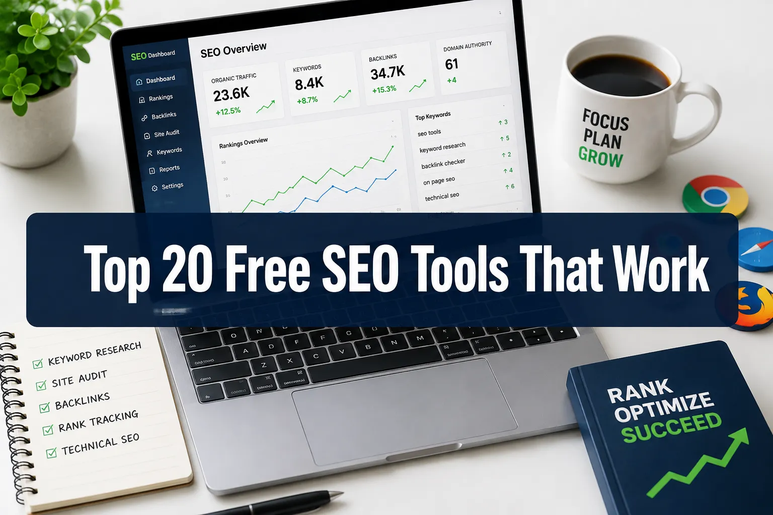 Top 20 Free SEO Software Tools That Actually Work (No Credit Card Required)