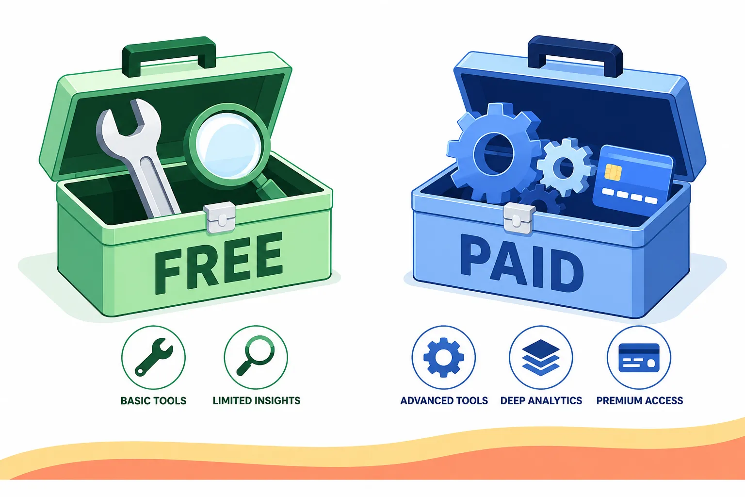What Is the Difference Between Free and Paid SEO Tools